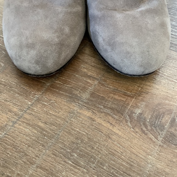 EILEEN FISHER Tan Suede Cinch Boots - sz 9 - Picture 11 of 15